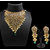 JewelMaze AD Stone Choker Copper Necklace Set-FBB0016B