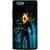Snooky Printed Ghost Rider Mobile Back Cover For Oppo Neo 7 - Multicolour