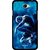 Snooky Printed Blue Hero Mobile Back Cover For HTC Desire 516 - Multicolour