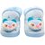 Neska Moda Baby Boys And Girls Soft Light Blue Cotton Fur Booties For 0 To 12 Month BT104