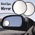 Car Blind Spot Convex  Side Rear View Mirror Black  Corner