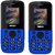 Mido 3300 Blue (Combo Of 2) Dual Sim Multimedia Phone Long Battery,Wireless FM,Auto Call Recorder And Multi language Support