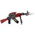 Planet Of Toys Ak-47 Flash Weapon For Kids / Children