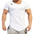 EG White Designer Gym Fit T-Shirt For Men's ( Gym White )