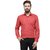 RG Designers Red Solid Slim Fit Full Sleeve Cotton Formal Shirt