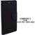 MOBIMON Luxury Mercury Magnetic Lock Diary Wallet Style Flip Cover Case for VIVO Y53 - Black
