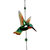 Wonderland Hanging bird  Glass with metal Chime Long Decoration (Home Decor, Gifting)