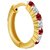 PeenZone 18k Gold Plated Saniya Nose Ring (Bali) For Women  Girls