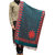 Kashmiri Womens Self Embellished Designer Woolen Stole