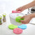 SILICONE DISH BOWL VEGETABLE FRUIT CLEANING BRUSH size 12cm thickness 15mm