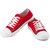 Cyro Men'S Red Smart Canvas Casual Shoes