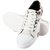 Cyro Men's White Smart Canvas Casual Shoes