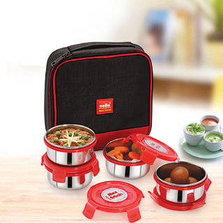 Buy Cello Max Fresh Supremo Lunch Box Red Online @ ₹897 from ShopClues