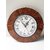 Antique Handcrafted Wooden Wall Clock by Bosten Lumber Co.