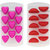 ZEVORA Heart Shape / Fruit Shape Ice Tray Pack of 2