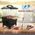 wellberg electric  charcoal barbecue with 4 skewers(MULTIPURPOSE)