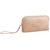 ESBEDA Beige Color Solid Pu Synthetic Material Pouch For Womens