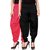 Culture the Dignity Pink,Black Lycra Dhoti Pants