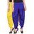 Culture the Dignity Yellow,Blue Lycra Dhoti Pants