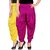 Culture the Dignity Yellow,Pink Lycra Dhoti Pants