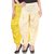 Culture the Dignity Yellow,Cream Lycra Dhoti Pants
