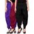 Culture the Dignity Blue,Maroon,Black Lycra Dhoti Pants
