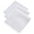Jim-Dandy Set Of 4 White Handkerchiefs