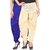 Culture the Dignity Blue,Cream Lycra Dhoti Pants