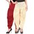 Culture the Dignity Red,Cream Lycra Dhoti Pants