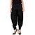 Culture the Dignity Black Lycra Dhoti Pants