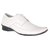 Franklien Men's White Slip on Formal Shoes