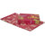 Bombay Dyeing Red 100% Cotton Breeze Double Bed Sheet