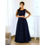 Fabrica Shoppers lattest and gorgeous designer Navy blue Anarkali suit