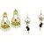 Aarsh Traditional Gold Alloy Jhumki Earrings For Women and girl