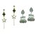 Aarsh Traditional Gold Alloy Jhumki Earrings For Women and girl