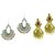 Aarsh Traditional Gold Alloy Jhumki Earrings For Women and girl