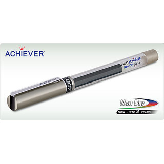 Add Gel Achiever Pen Black ( Set Of 10)