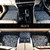 Autofurnish 7D Luxury Custom Fitted Car Mats For Innova Crysta - Black