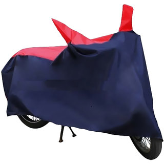 HMS Bike body cover UV Resistant  for Hero HF Deluxe - Colour Red and Blue