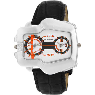 Buy Slanzer Cavalier SLZ-0030 Multicolour Dial Dual Time Display ...