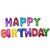 Happy Birthday foil balloons for making  Birthday party extra special in multicolour