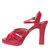 Msc Women Synthetic Red Heels