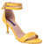 Msc Women Synthetic yellow Heels