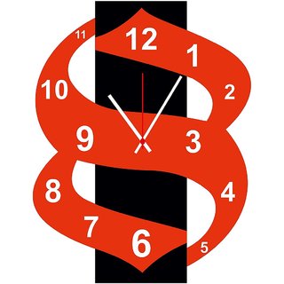Buy Number 8 Design Acrylic wall clock for Home and Office Online ...
