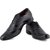 AADI MEN'S BLACK SYNTHETIC LEATHER PARTY FORMAL SHOES