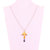 Fashion Jewellery jesus Christ Cross Christian Christmas Brass Chain Pendant Party Wear Stylish Necklace For Unisex