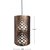 AH  Copper Shading Paan Design Iron Pendant Ceiling Hanging Lamp ( Pack of 1 )