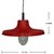 AH Red  color  Iron   Pendant Ceiling Hanging  Lamp ( Pack of 1 )