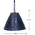 AH Black color  Iron Pendant Lamp Light / Ceiling Lamp Light / Hanging Lamp Light ( 10 x 10 )
