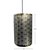 AH  Golden shading Geometrical Design Iron  Pendant Ceiling Hanging Lamp ( Pack of 1 )